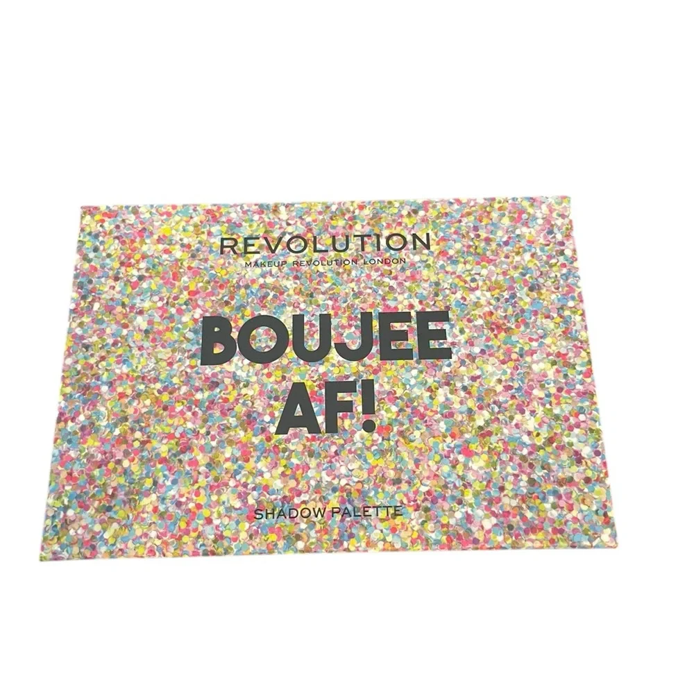 Make Up Revolution Boujee‎ AF Mini Neon Eye Shadow Palette New In Box Vegan CF